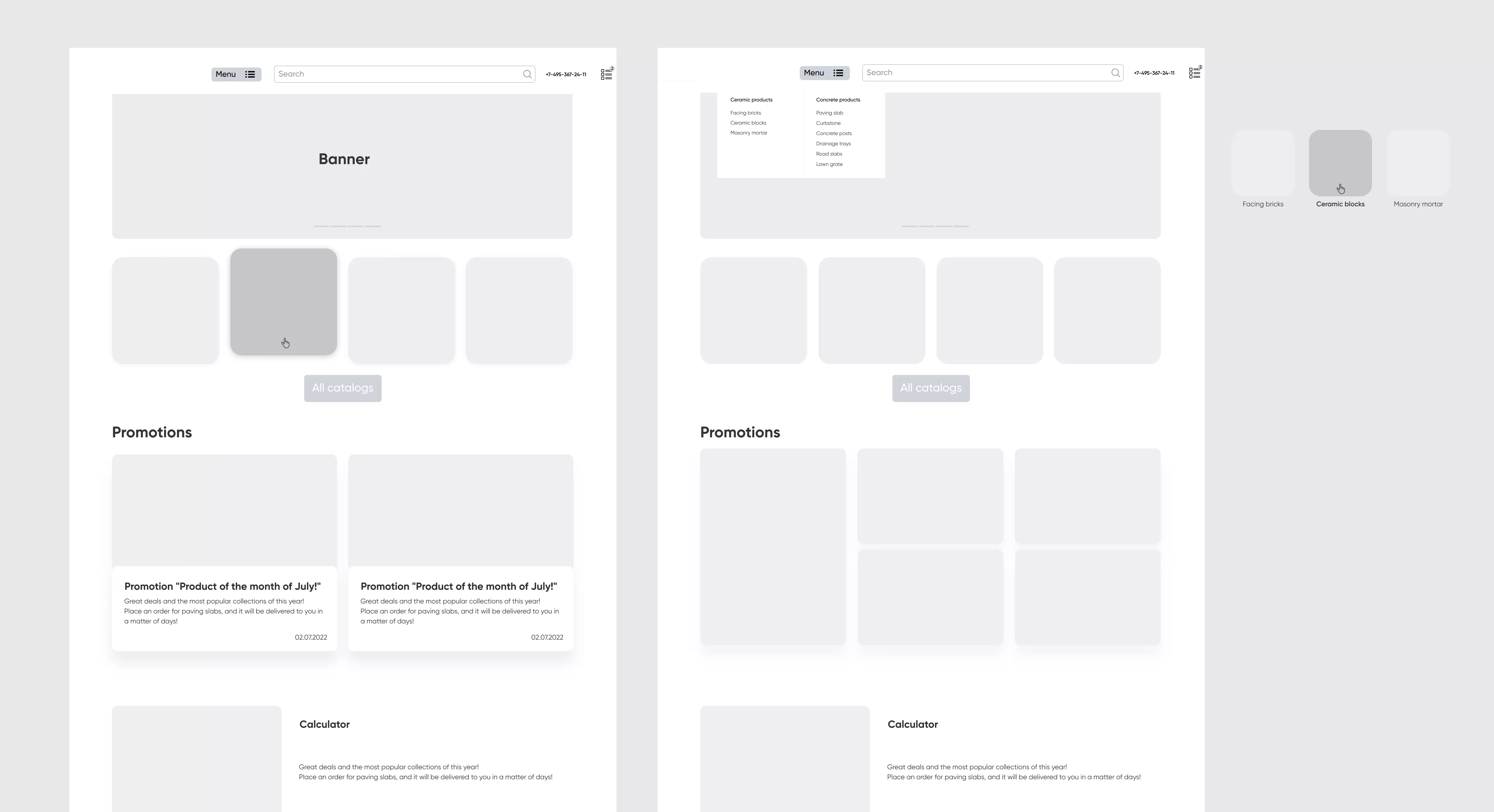 Prototypes design