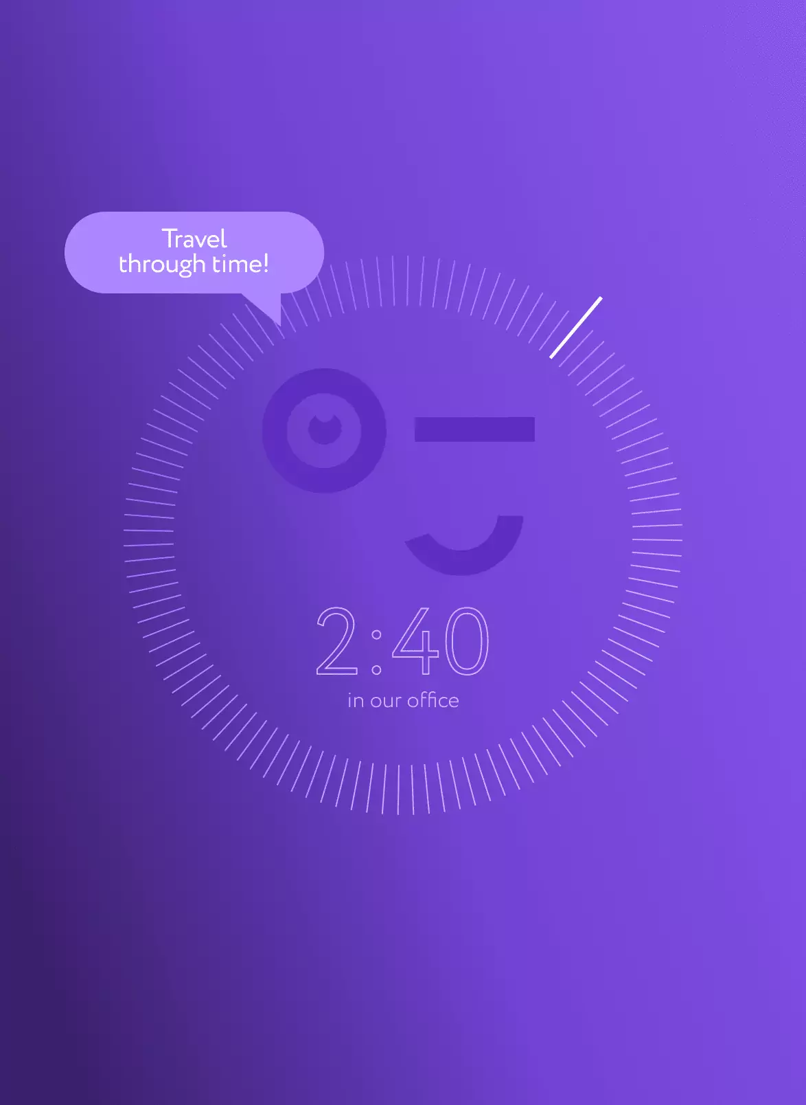 Optimal Group website time-of-day content screenshot