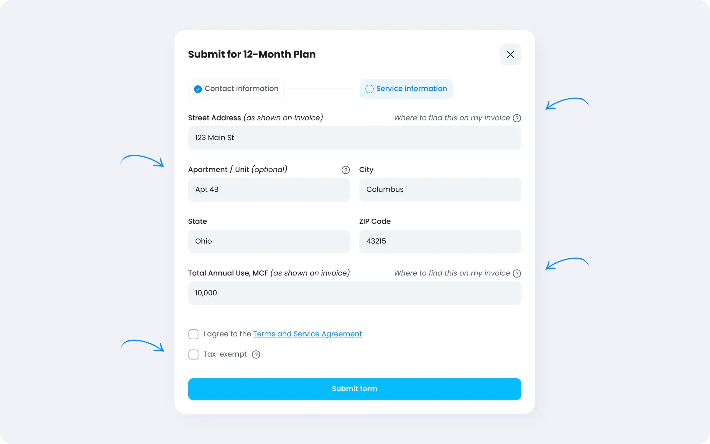 Contextual Invoice Guidance