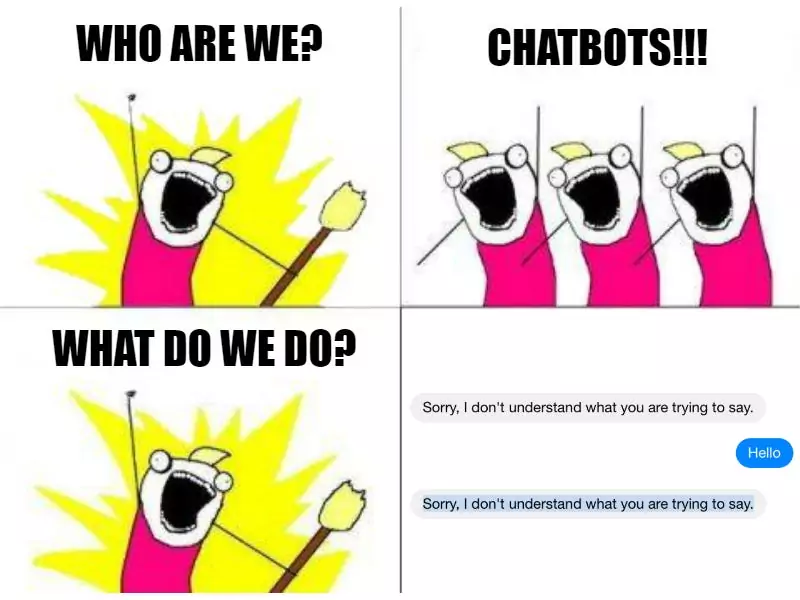 Who are we-chatbots meme