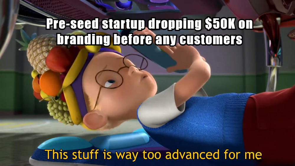 Startup branding pivot