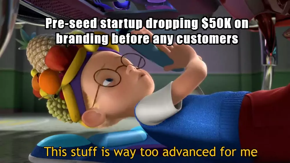 Startup branding pivot
